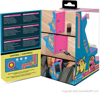 - MS. PAC-MAN Nano Player Pro Portable Retro Arcade