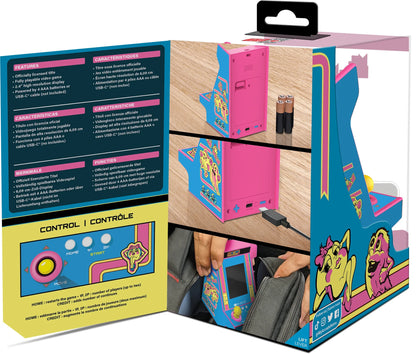 - MS. PAC-MAN Nano Player Pro Portable Retro Arcade