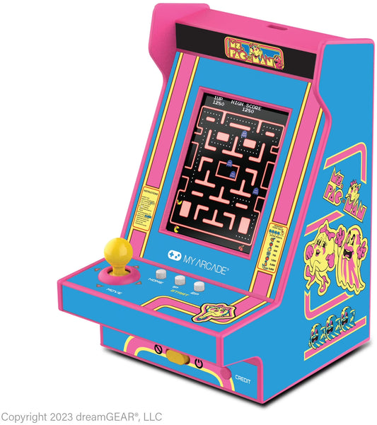 - MS. PAC-MAN Nano Player Pro Portable Retro Arcade