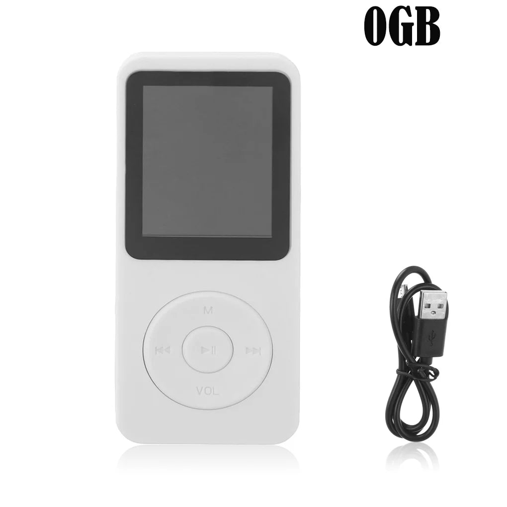 MP3 Bluetooth Player with Type-C Interface for Fast Charging 5.4 Bluetooth Version Expandable Memory Card Music Player FM E-Book