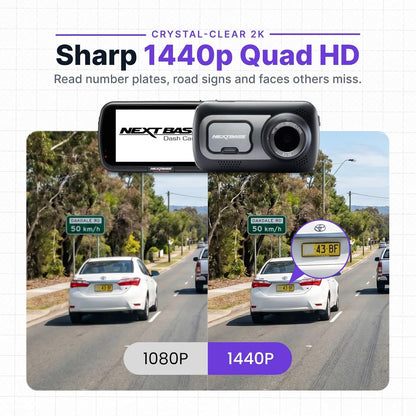 1440P HD Wi-Fi Dash Cam 522GW with Alexa…
