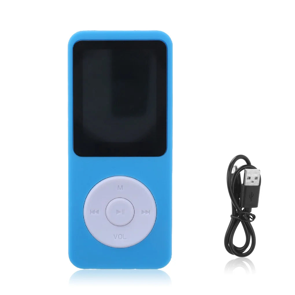 MP3 Bluetooth Player with Type-C Interface for Fast Charging 5.4 Bluetooth Version Expandable Memory Card Music Player FM E-Book