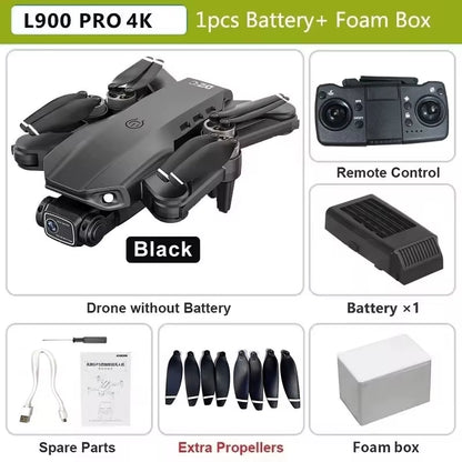L900 Pro SE MAX GPS Drone 4K Professional Dual HD Camera 5G WIFI FPV 360° Obstacle Avoidance Brushless Rc Quadcopter Drones Toy
