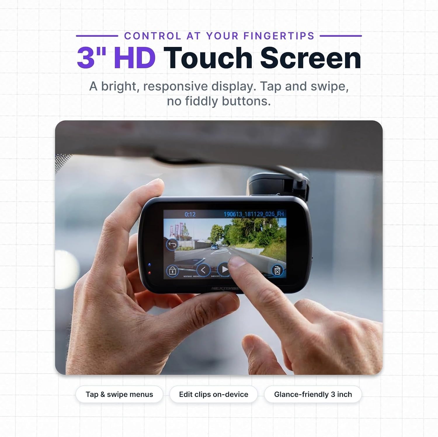 1440P HD Wi-Fi Dash Cam 522GW with Alexa…